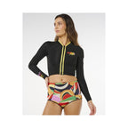 RIP CURL G-Bomb 1.5 Ls Fz Crop Jkt Women's Jacket Black Rip Curl