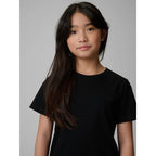 Girls' regular-fit plain T-shirt 4F 4FJRMM00TTSHF3553-20S