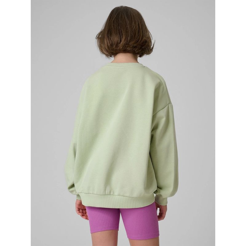 Girls' loose sweatshirt without hood 4F 4FJRSS26TSWSF2903-47S 4f