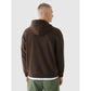 Men's sweatshirt with hood, open, 4F 4FWAW24TSWSM1310-80S *Kategoria tymczasowa Your Sports Performance