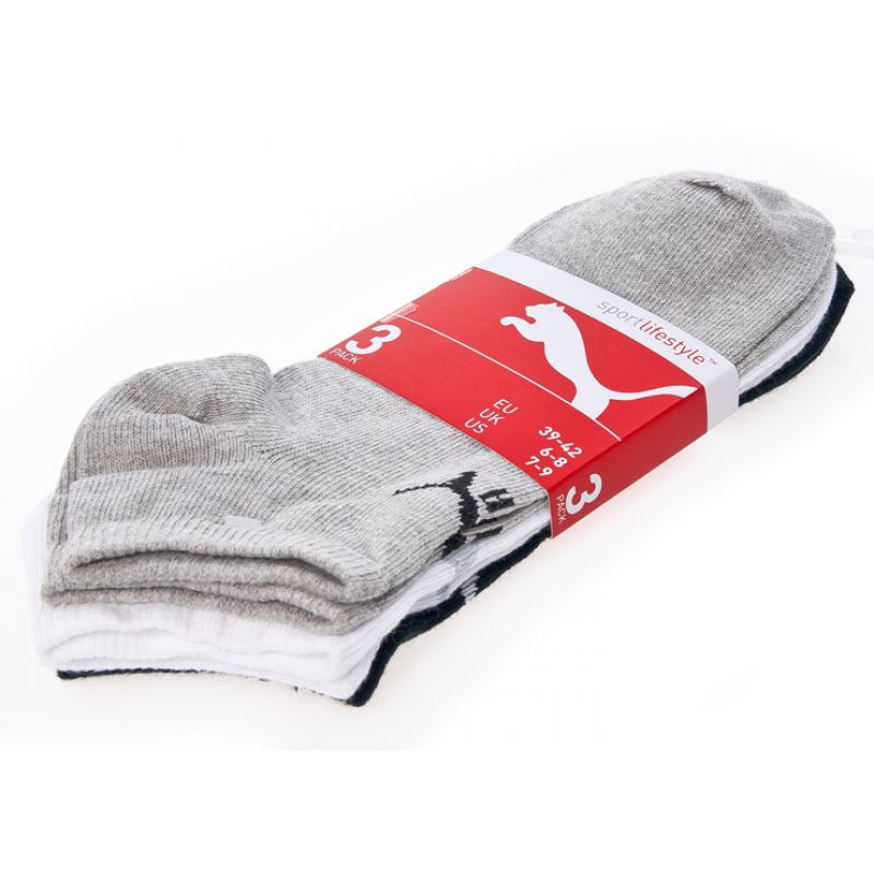 PUMA SNEAKER SOCKS 3-colors /3 pairs/ 201103001 882 In preparation Your Sports Performance