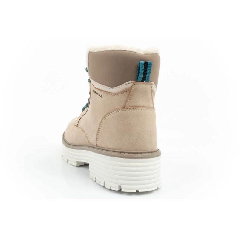 O'neill winter boots women's hiking boots ankle boots insulated fashionable beige white ONeill