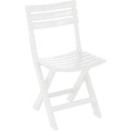 SET OF 4 KOMODO PLASTIC FOLDING CATERING CHAIRS WHITE Dom I Ogród/Meble Ogrodowe/Krzesła Your Sports Performance