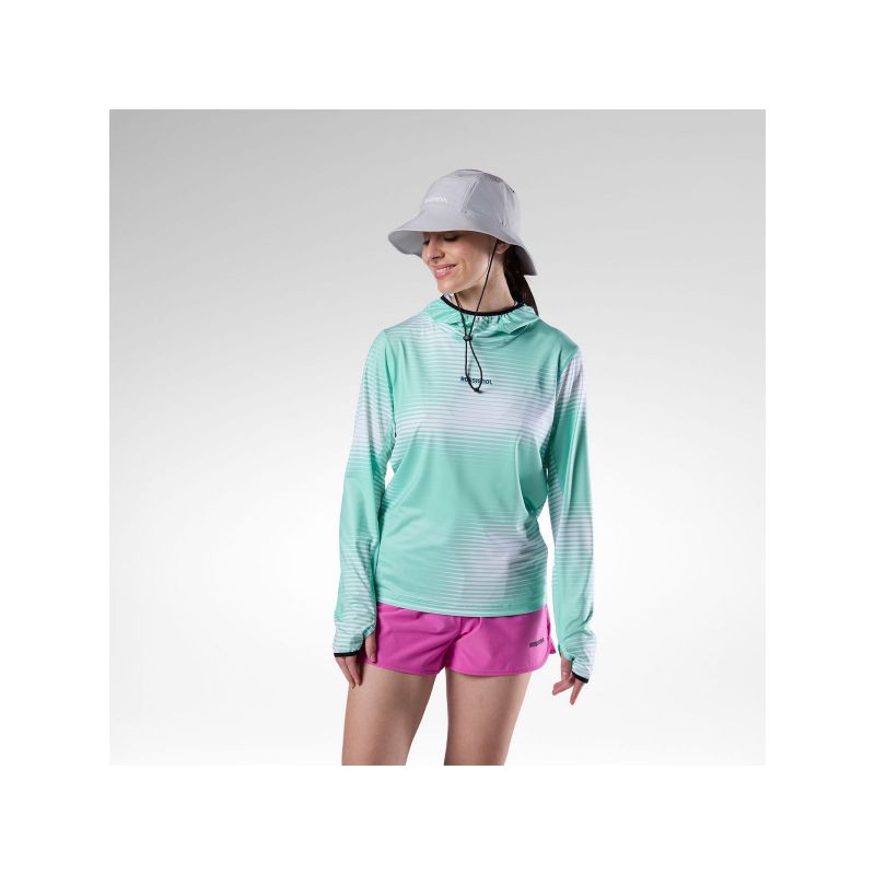 ROSSIGNOL Women's W Westweg Sun Hoodie Green