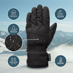 Meteor Nevis XL Winter Gloves Black Clothing Your Sports Performance