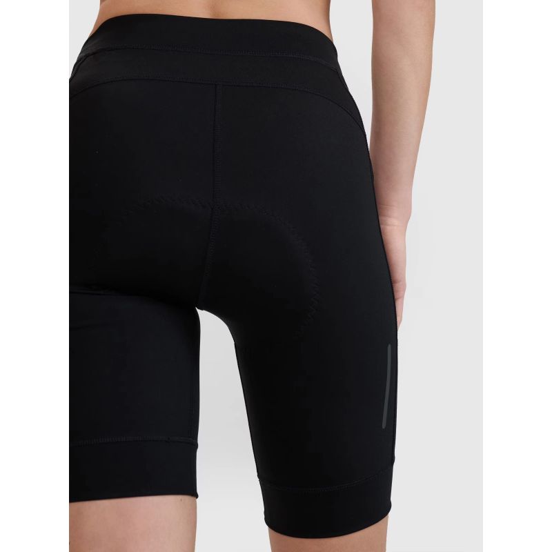 Women's cycling leggings with gel insert 4F 4FWSS25TFSTF034-20S *Kategoria tymczasowa Your Sports Performance