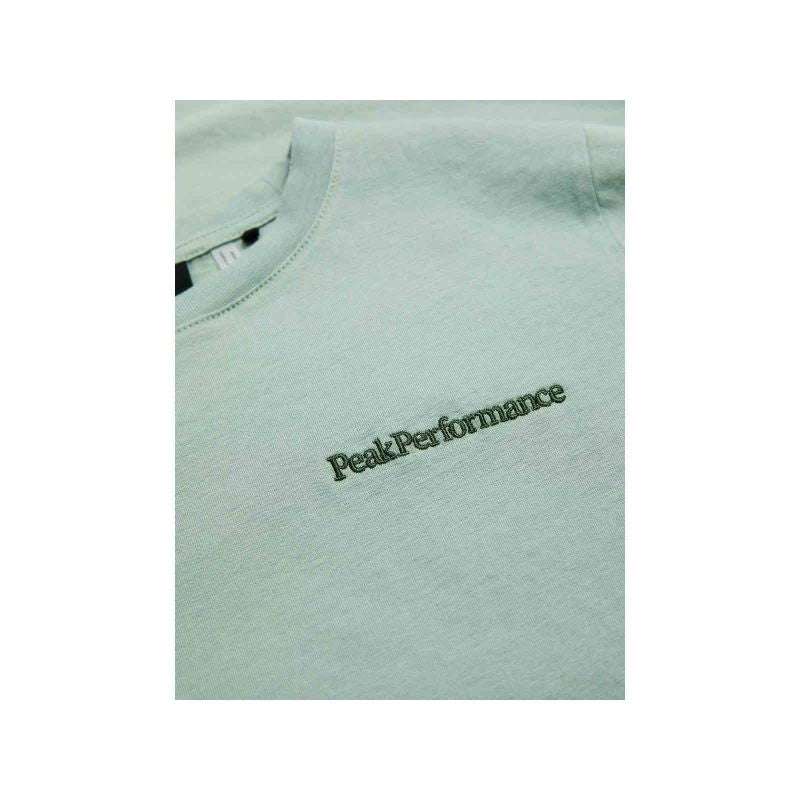 PEAK PERFORMANCE Jr Original Small Logo Tee, green