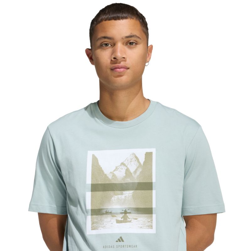 Men's adidas Outdoor Kayaking Graphic T-shirt mint KG5409