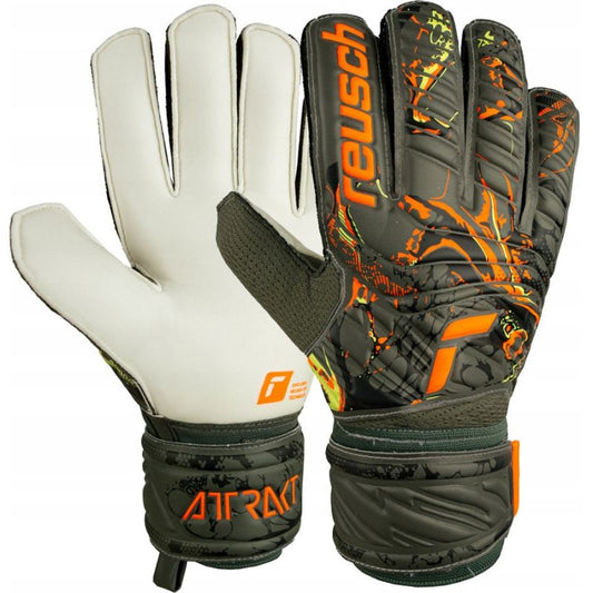 Reusch Attrakt Solid 53 70 016 5556 Goalkeeper Gloves Accessories/Gloves Your Sports Performance
