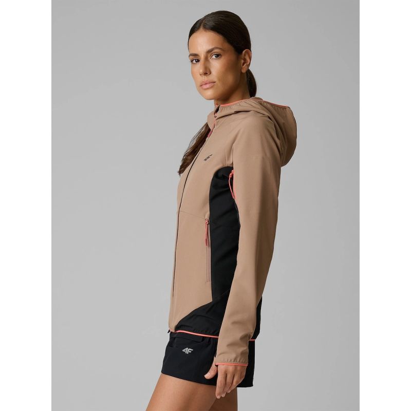 Women's windproof softshell jacket 4F 4FRSS26TSOFF645-83S 4f