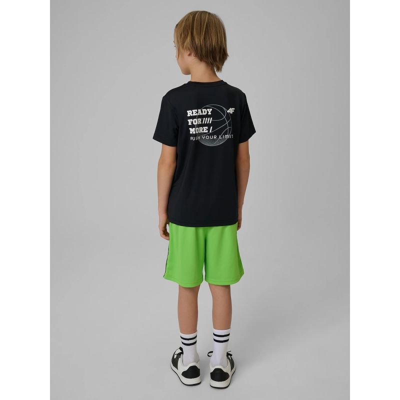 Boys' quick-drying sports shorts 4F 4FJRSS26TFSHM1693-45S 4f