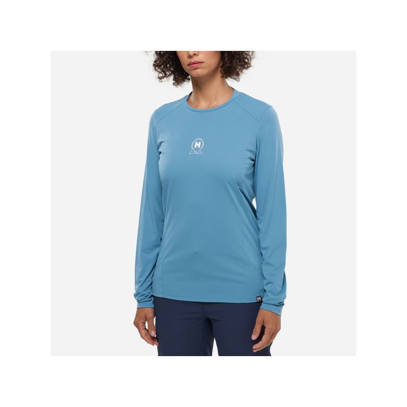 MILLET Seneca T-shirt for women, Ts Ls Uv W, blue