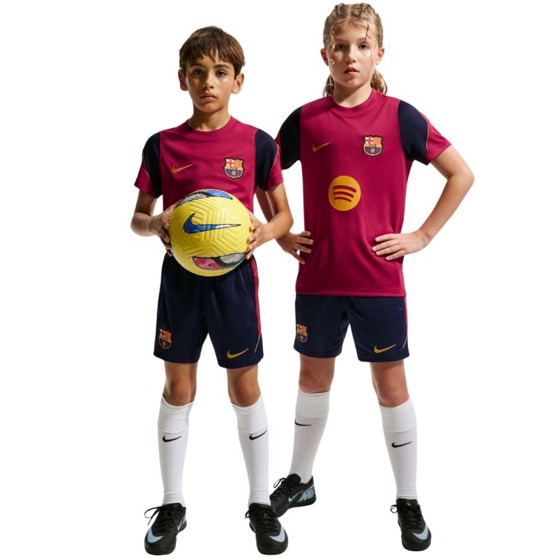 Nike FC Barcelona Strike Navy Blue Kids Shorts II2708 498