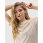 Women's plain organic cotton T-shirt 4F *Kategoria tymczasowa Your Sports Performance