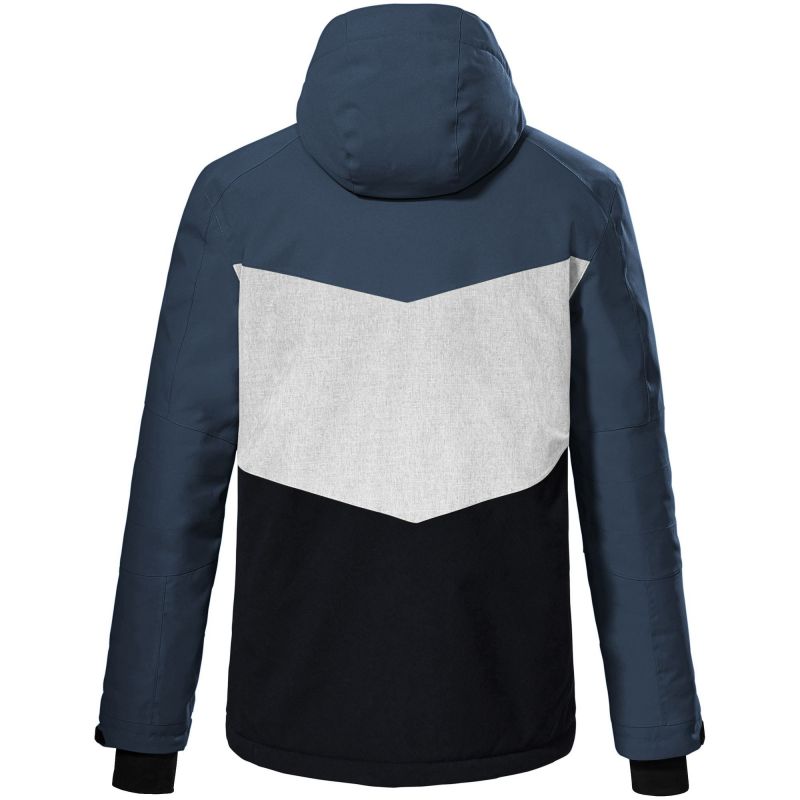 Killtec KSW 45 men's ski jacket with detachable hood and zipper, blue (38699/872) In preparation Your Sports Performance