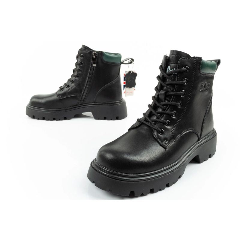 Lee Cooper boots, women's boots, leather boots, insulated, lace-up Lee Cooper
