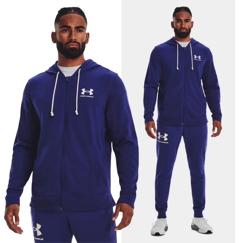 Sweatshirt Under Armor Rival Terry M 1370409-468 Clothing/Lifestyle/Under Armour Your Sports Performance