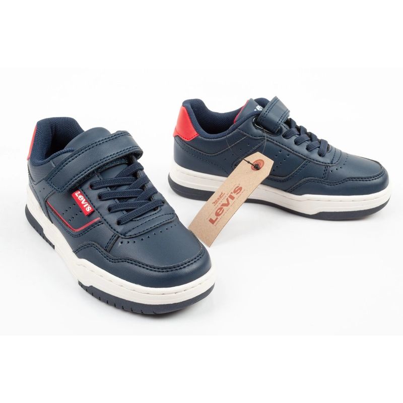 Levi's children's sports shoes John SE navy blue with velcro comfortable