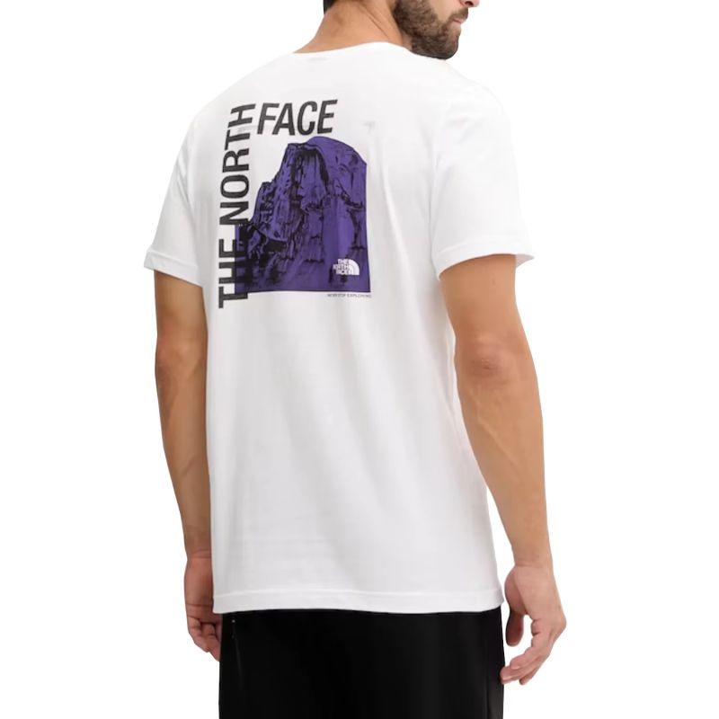 The North Face M Half Dome Photo SS Tee NF0A8EE9FN41 White Clothing North Face