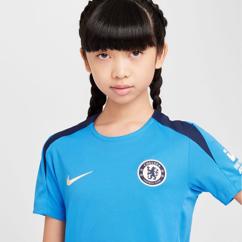 Nike Chelsea FC Strike SS Top Jr FN9856-436 Clothing/Football Nike