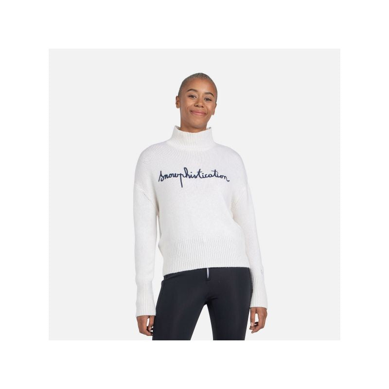 Rossignol W Jcc Lounge Pull Sweater White Import z PMSport Your Sports Performance