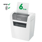 Leitz IQ Home Shredder, P4, 6 sheets, 15 l bin Urządzenia biurowe/Niszczarki Your Sports Performance