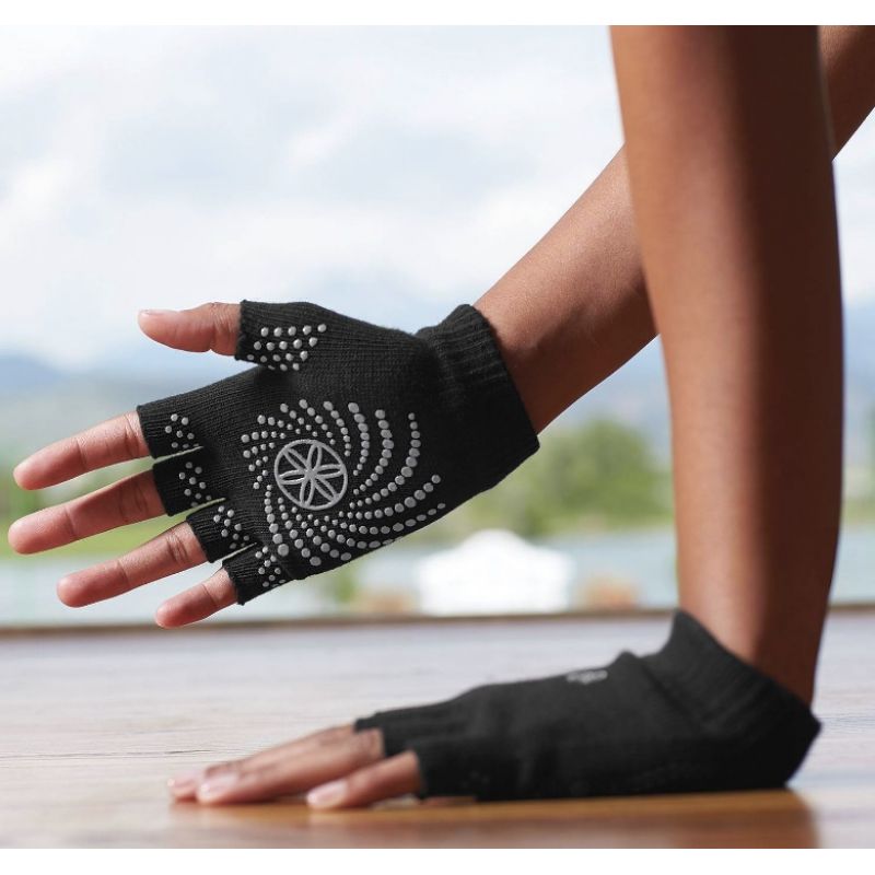 Gaiam fingerless anti-slip gloves 54029 Accessories/Gloves Your Sports Performance