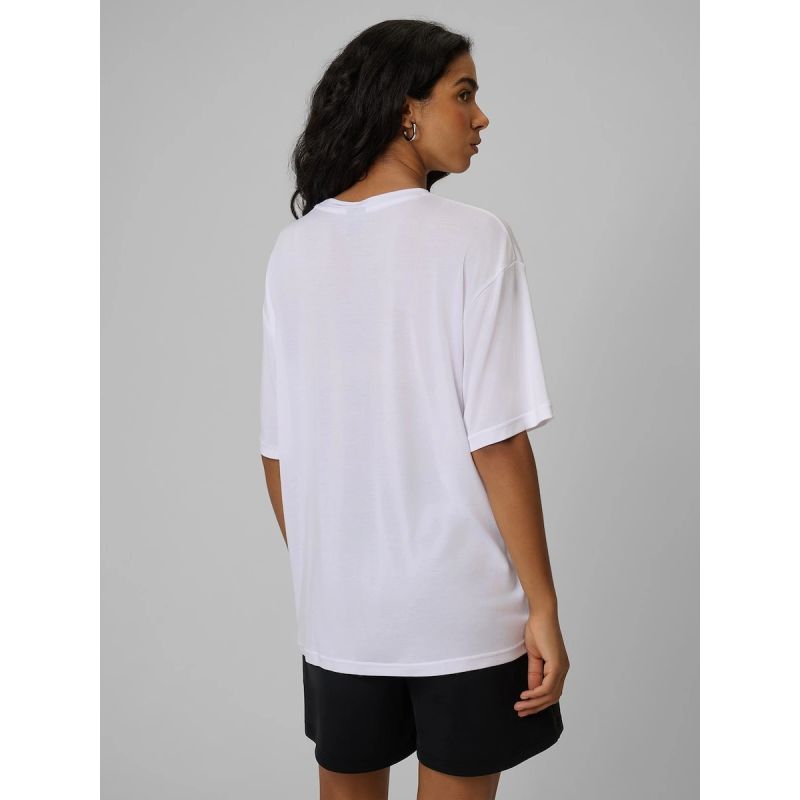 Women's loose plain T-shirt 4F 4FRSS26TTSHF4262-10S 4f