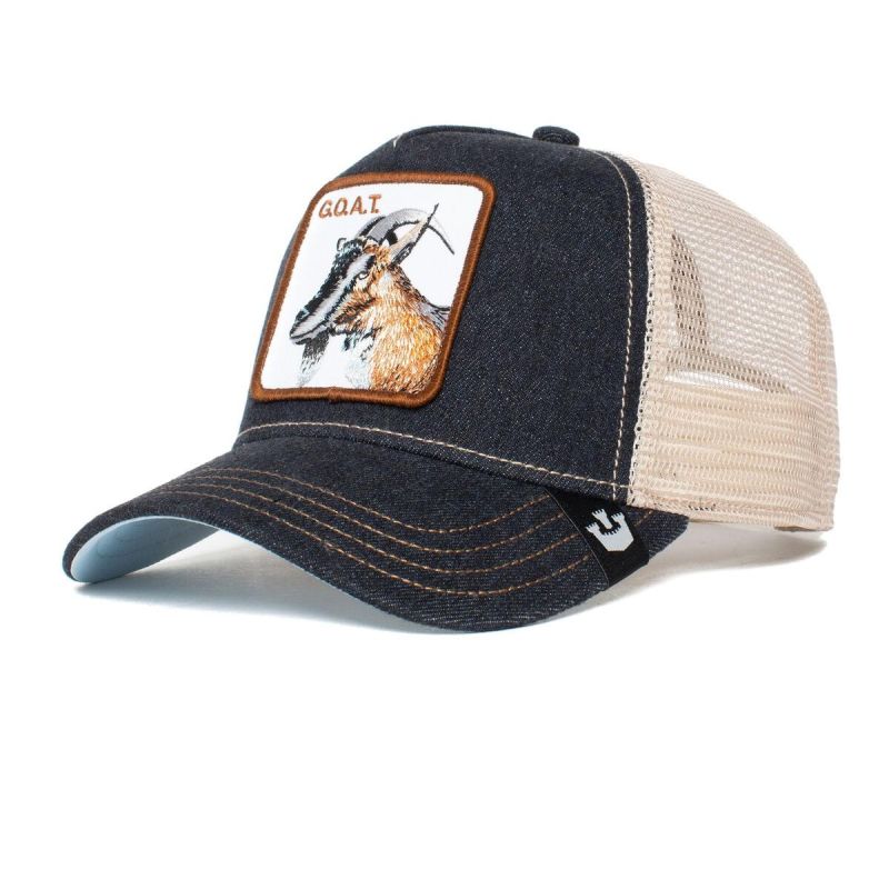 Goorin Bros. The Goat Trucker Cap - 101-0385-CHA Odzież/Czapki/Czapki z daszkiem Your Sports Performance