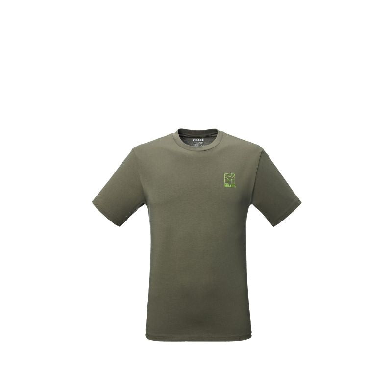 MILLET Cimaï Climb Ts Ss M green men's t-shirt