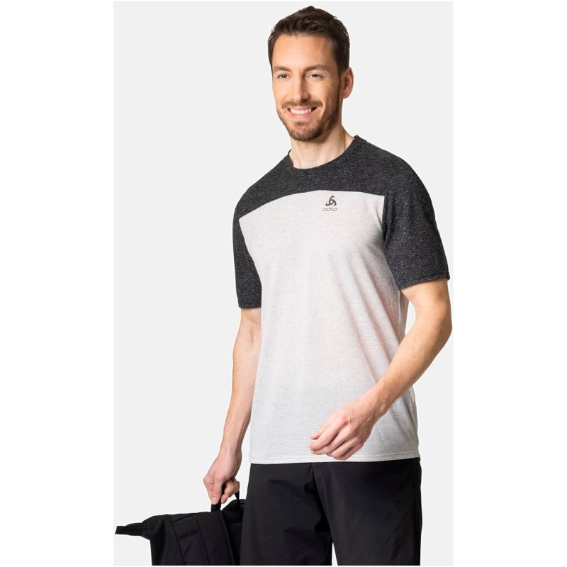 Men’s technical T-shirt ODLO T-shirt crew neck s/s X-ALP LINENCOOL