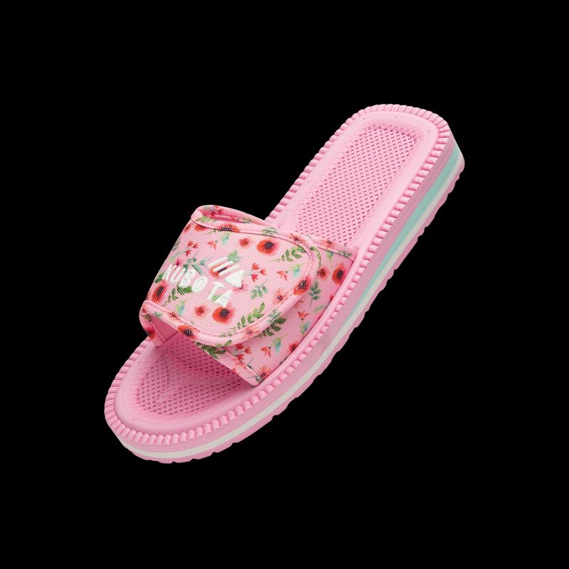 Kubota Velcro Flip Flops Multicolor Floral Pink K25SS-100-001-28-1 *Kategoria tymczasowa Your Sports Performance