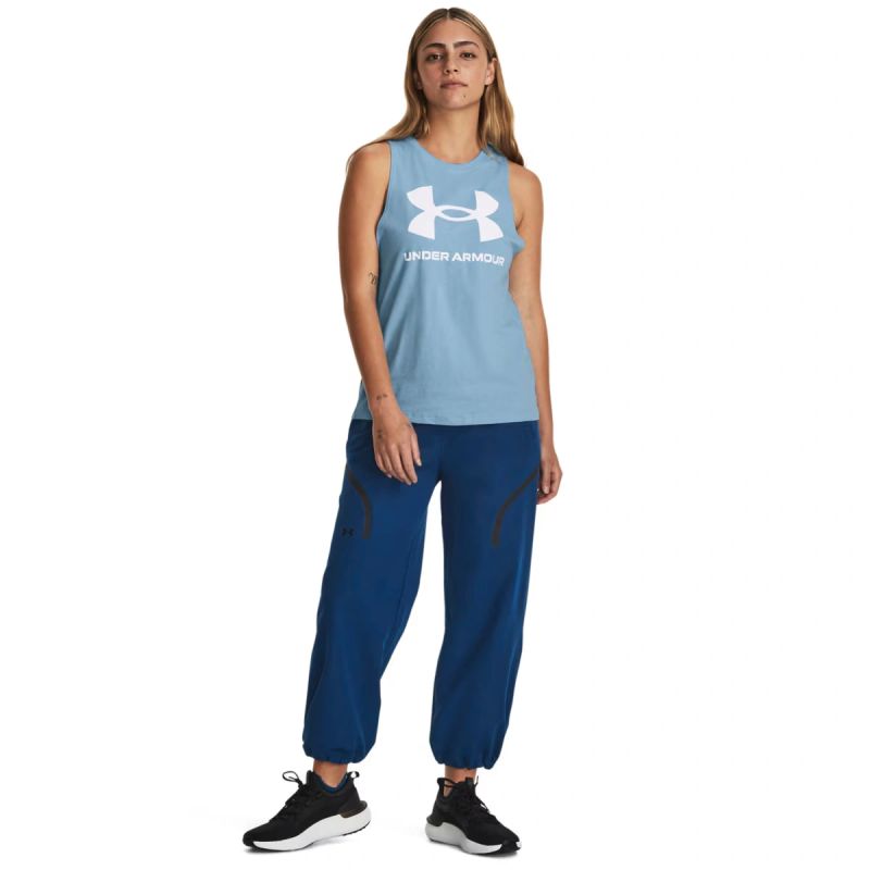 Women's UA LIVE SPORTSTYLE GRAPHIC TANK 1356297-490
