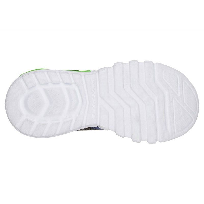 Skechers FLEX-GLOW Navy Blue Kids' Sports Shoes (90542L-BBLM) In preparation Your Sports Performance