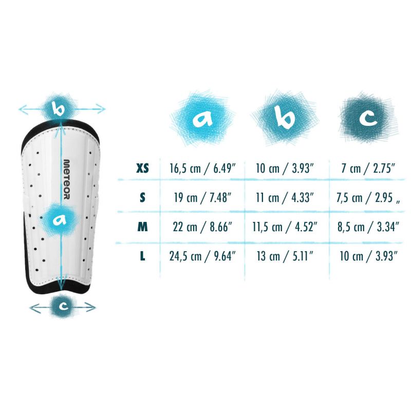 Meteor 20065-20068 football boots Accessories/Protectors and knee pads Your Sports Performance