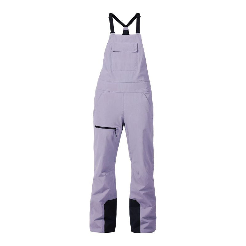 ROSSIGNOL W Outerlimits Insulated Bib Women's Ski Pants Gray