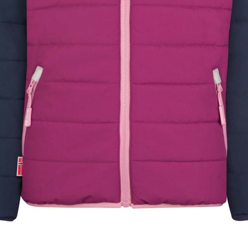 Trollkids Kids Hafjell Snow Jacket PRO with hood, waterproof, pink (514-182) In preparation Your Sports Performance