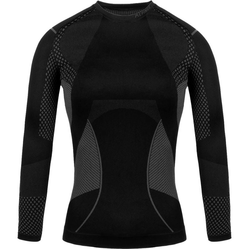 Alpinus Active Base Layer Thermoactive T-shirt black-gray W GT43180 Clothing/Ski/Alpinus Your Sports Performance