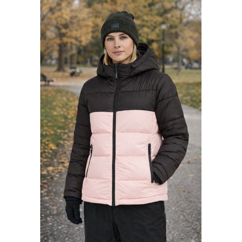 O'neill O'riginals Puffer Jacket Peach Whip Color Block [1500070-44021] size S To be categorized Your Sports Performance