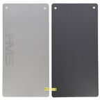 HMS Premium MFK07 gray club fitness mat with holes In preparation Your Sports Performance