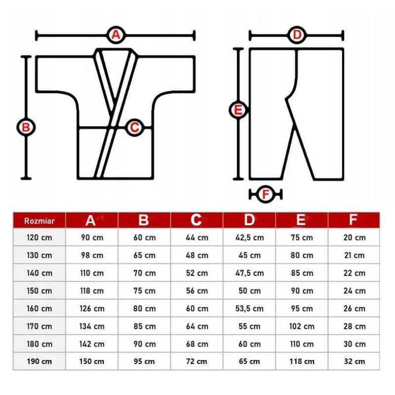 Kyokushin Karate Kimono 10 oz - 120 cm
