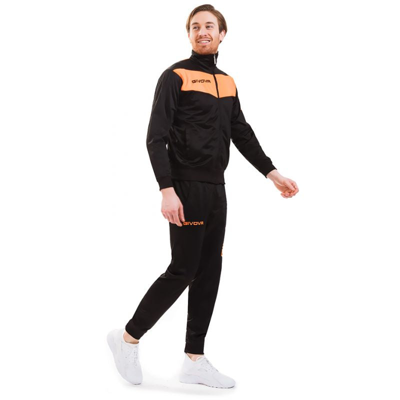 Tracksuit Givova Tuta Visa Fluo TR018F 1028 Clothing/Football/Mężczyźni/Joma Givova