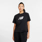 New Balance Sport Jersey Relaxed Logo W T-shirt WT43583BK Clothing/Lifestyle/T-shirts/New Balance New Balance
