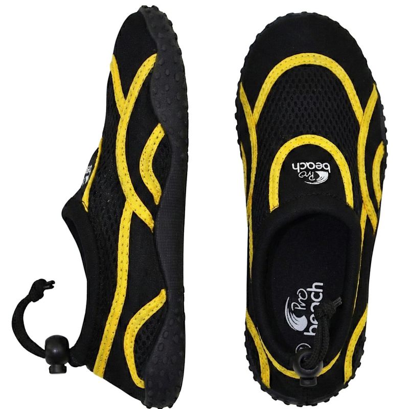 JUNIOR WATER SHOES BLACK/YELLOW XQMAX SIZE 34 Sport/Sporty Wodne/Obuwie Your Sports Performance