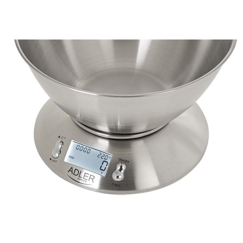 Adler AD 3134 kitchen scale (stainless steel) AGD - Produkty/Wagi kuchenne Your Sports Performance
