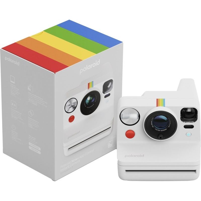 Polaroid Now+ Generation 3 Instant Camera, White Aparaty/Aparaty natychmiastowe Your Sports Performance