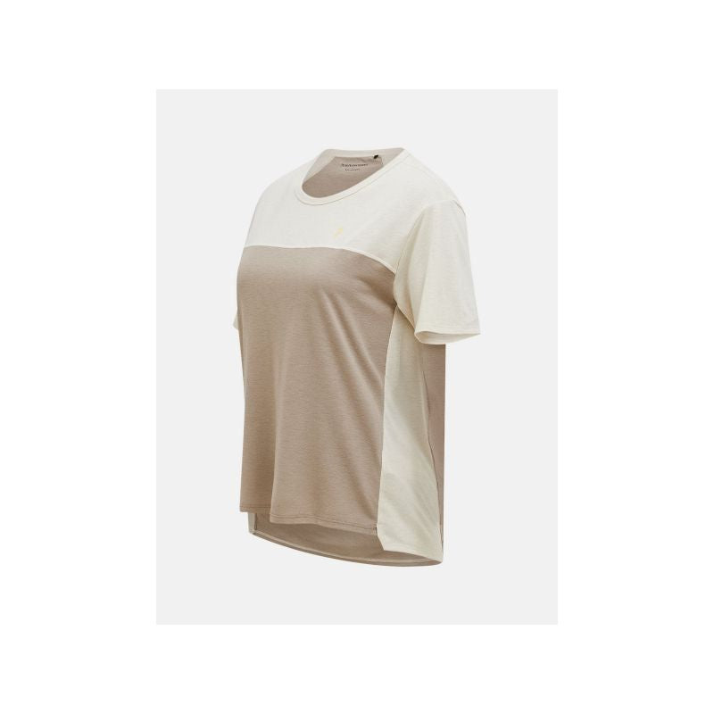 PEAK PERFORMANCE W Trail Wool Blend SS T-Shirt beige