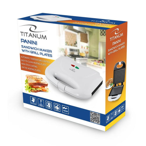 Esperanza Panini TKT004W sandwich maker (700W; white) AGD - Produkty/Opiekacze Your Sports Performance