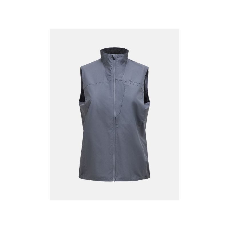 Women's PEAK PERFORMANCE W Glider Wind Vest, Gray