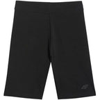 Girls' shorts 4F CAS F028 deep black 4FJWSS26TSTIF028 20S